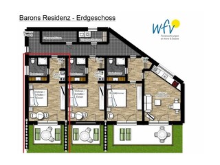 Appartamento per vacanze Borkum  20