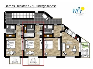 Appartamento per vacanze Borkum  18