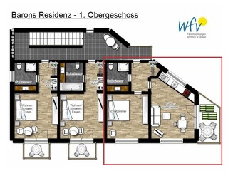 Apartamento de vacaciones Borkum  14