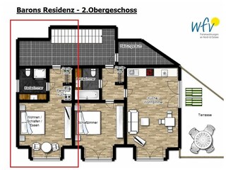 Apartamento de vacaciones Borkum  9