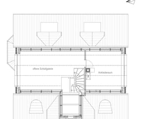 Grundriss Dachgeschoss.
