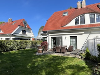 Aarhus Garten mit Terrasse