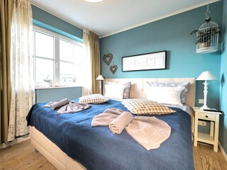 Blaues Schlafzimmer