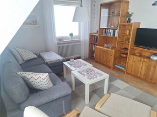 Ferienwohnung Dangast Wohnzimmer 14