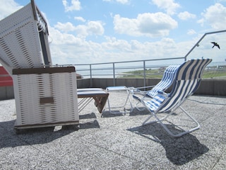 Relaxen auf der Dachterrasse