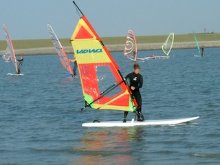 Die Surfschule "vor der Haustür"