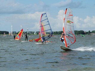 Surfrevier am Platz