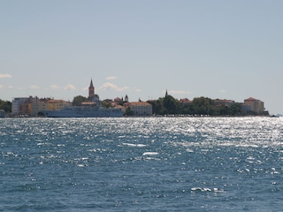 View from the Villa Punta, apartment in Zadar Croatia