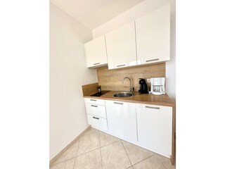 Kitchenette, a large Fridge with freezer separatly