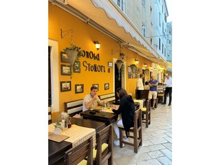 A street cafe