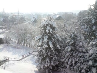 Blick aus dem Fenster