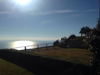 Panorama from garden
