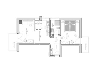 Vakantieappartement Kuens Grondplan 40