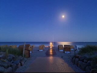 Südstrand Fehmarn bei Abendstimmung