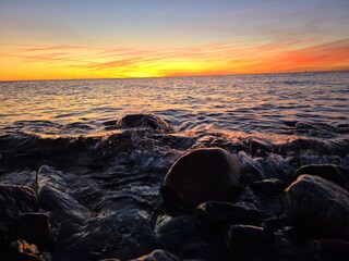 Sonnenuntergang in Westermarkelsdorf