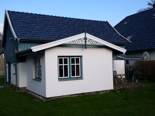 Ferienhaus Gabi 2 von der Gartenseite