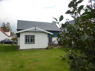 Ferienhaus Gabi 2 Gartenansicht