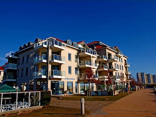 Strandburg direkt am Südstrand Fehmarn