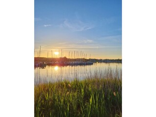 Sonnenuntergang im Mai