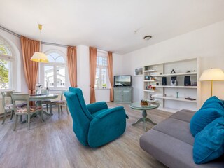 Wohnzimmer mit Sitzecke