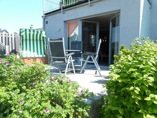 mit Terrasse oder Garten