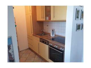 Gepflegte Küche mit guter Ausstattung