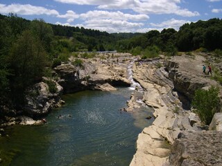 Baden im Fluss
