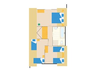 Casa per le vacanze Makkum Pianta del piano 27