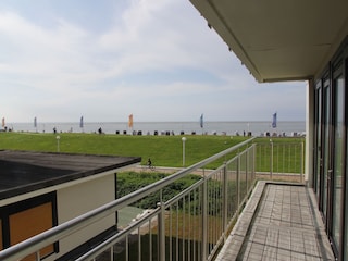 Langer Balkon