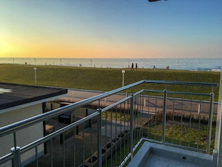 Genießen Sie den Sonnenuntergang