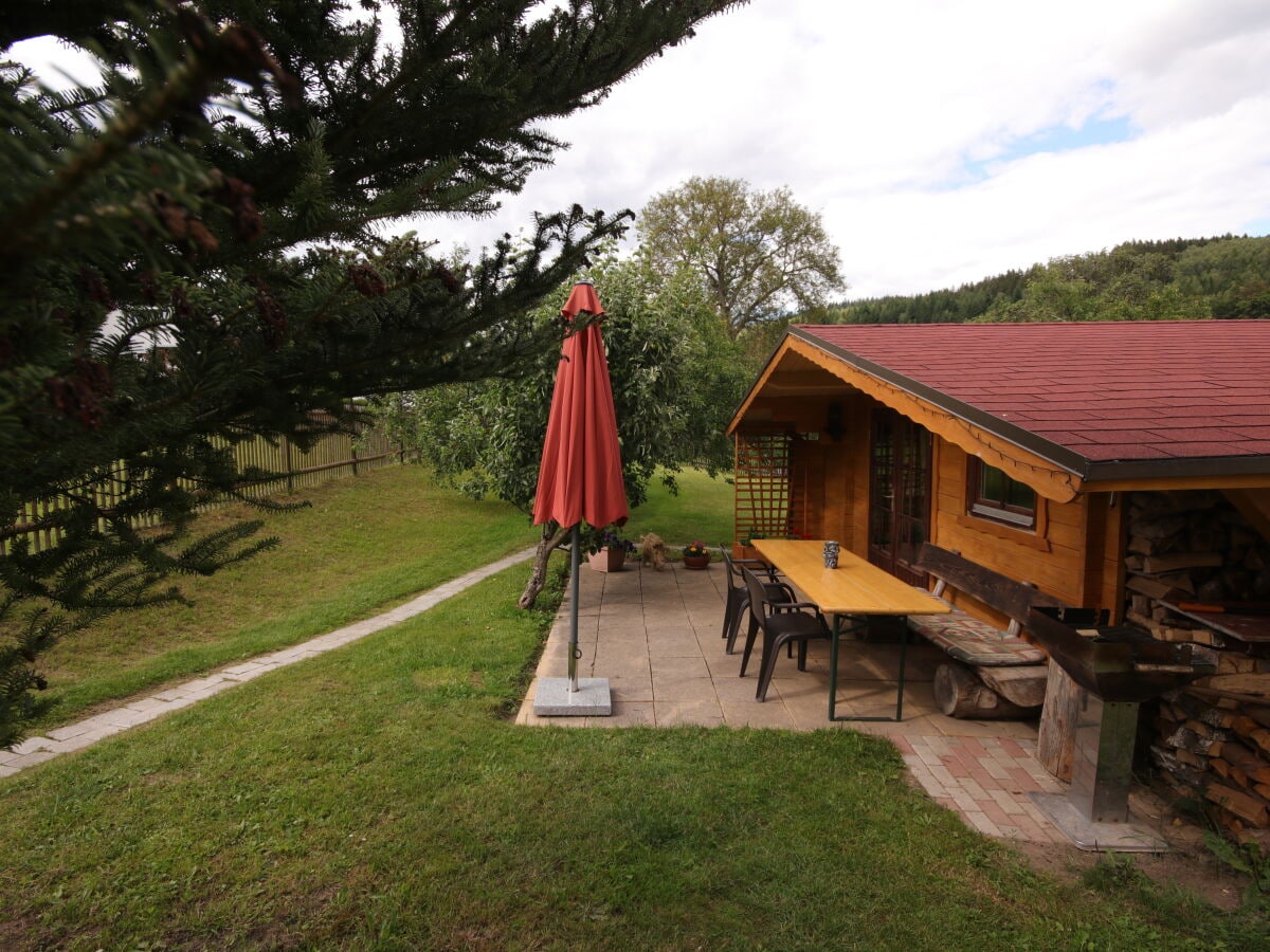 Hütte im Garten