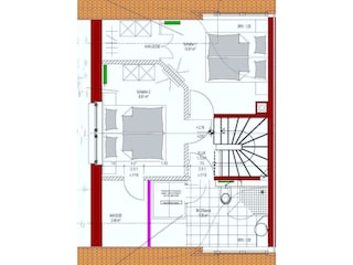 Ferienhaus Ostseetraum, Grundriss 1. OG