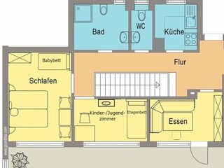 Vakantieappartement Hahnenklee Grondplan 27