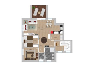 Appartamento per vacanze Borkum Pianta del piano 18