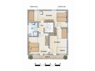 Casa per le vacanze Enzklösterle Pianta del piano 42