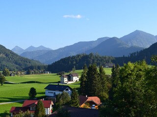 view from the balcony