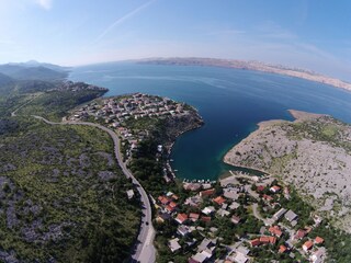 Cesarica from the air.