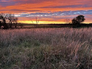 Sonnenuntergang Herbst
