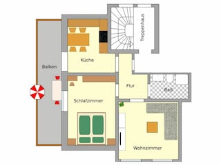 Grundriss Wohnung