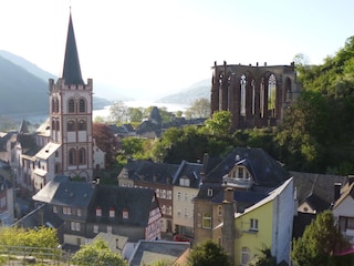 Blick vom Postenturm auf Bacharach