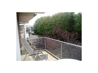 Ausblick vom Balkon