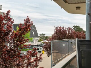 Kleiner Meerblick vom Balkon