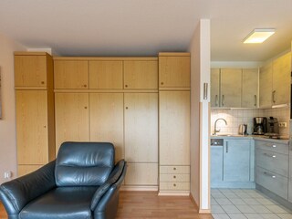 Wohnzimmer und Küche