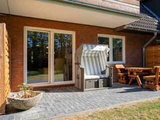 Sonnige Südterrasse