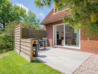 sonnige Südterrasse