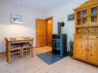 Wohnzimmer mit Kaminofen