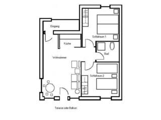 Appartamento per vacanze Malcesine Pianta del piano 22