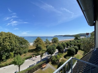 Blick auf die Seebrücke