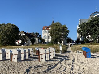 Strandabgang in unmittelbarer Nähe
