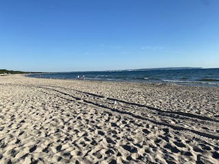 Morgens am Strand